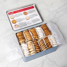 Load image into Gallery viewer, Blue Cookie Assortment Tin
